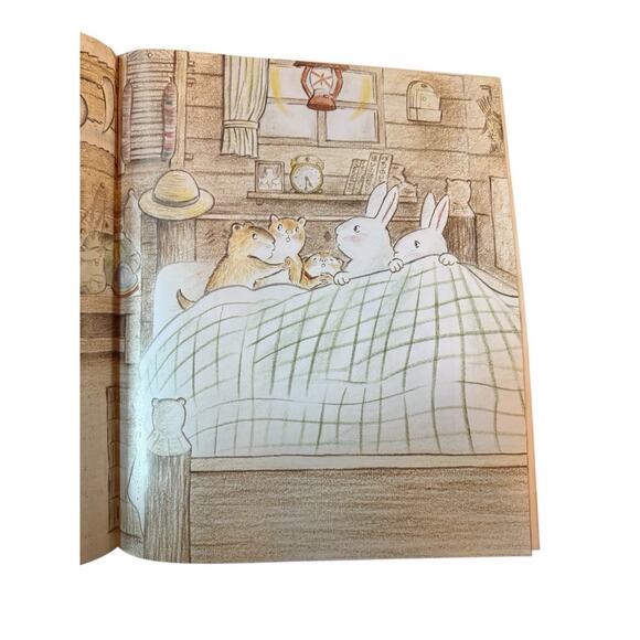 May We Sleep Here Tonight Tan Koide XL Oversized Picture Book 1981 15x18 Vintage - Picture 4 of 11